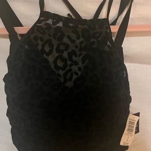 Torrid Black bathing suit top. Size 0.